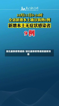 湖北最新疫情通报/湖北最新疫情通报最新消息